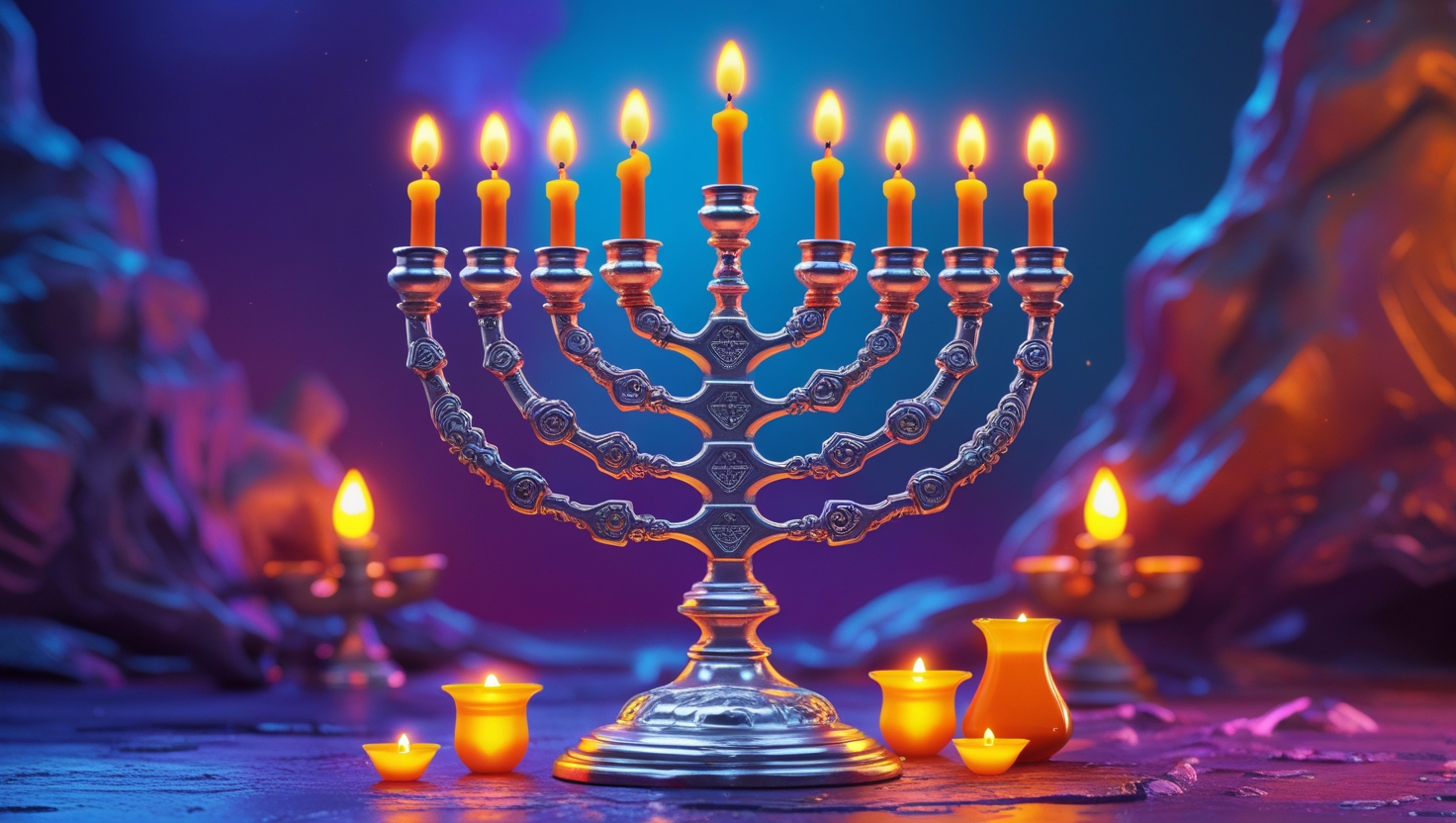 lights of Chanuka