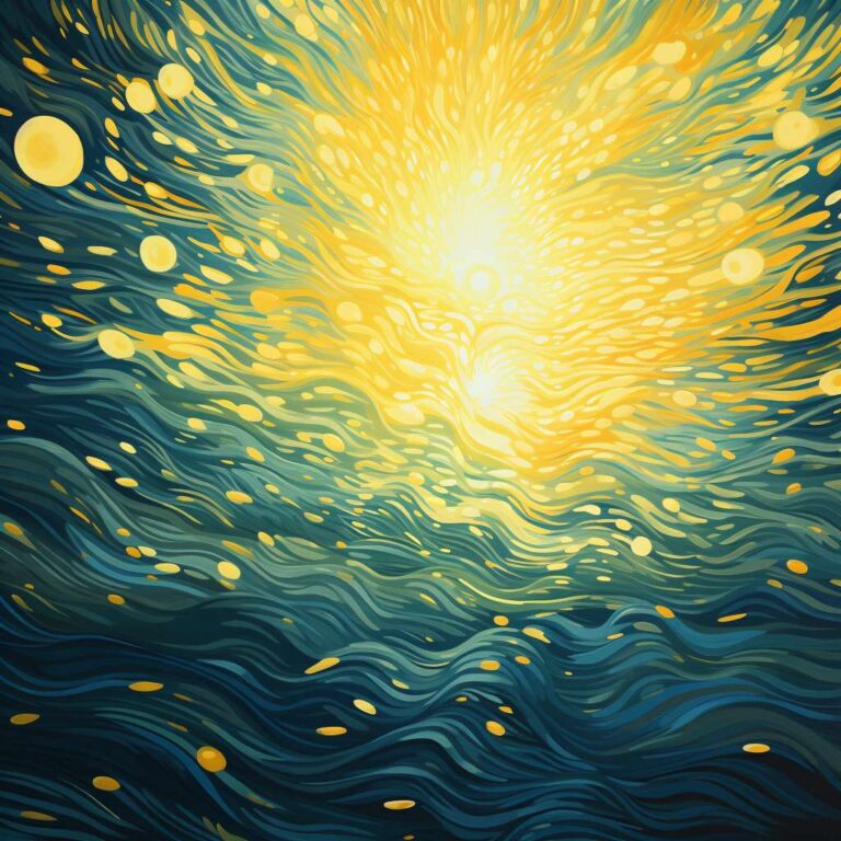 hivartei_bright_yellow_light_pattern_concept_painting
