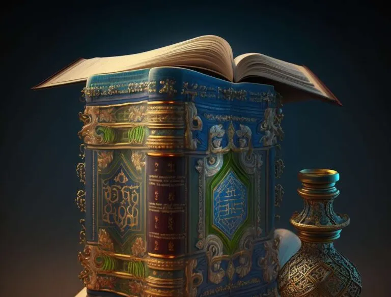 Book_on_a_pedastal_open