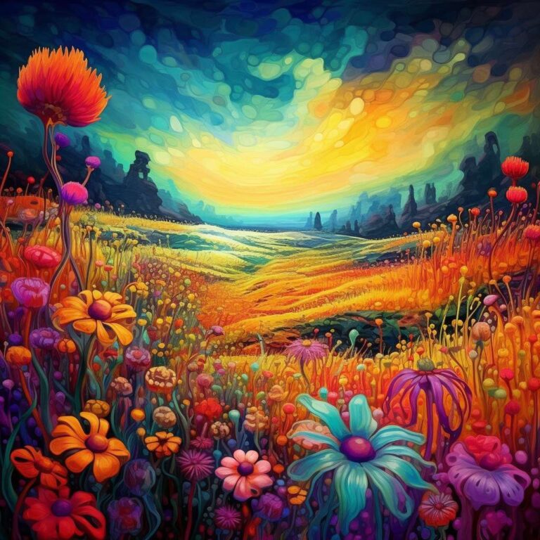 flowery_field_Psychadelic_iridescent_colorful2