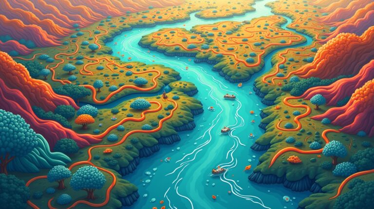 Flux_Dev_Abstract_river_system_seen_from_above_branching_like__1_44ef8e52-dcb4-46cd-a824-13001b39e4eb