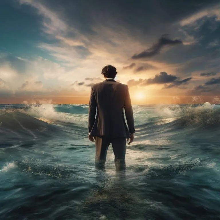 hivartei_a_well-dressed_man_stranded_on_a_lonely_deserted_islan_ba2349f8-51a4-46fa-959e-faf54a469cad