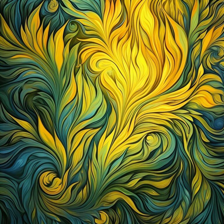 hivartei_bright_yellow_light_pattern_concept_painting