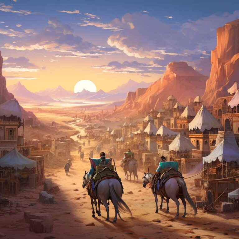 hivartei_desert_caravan_going_towards_a_big_ancient_city