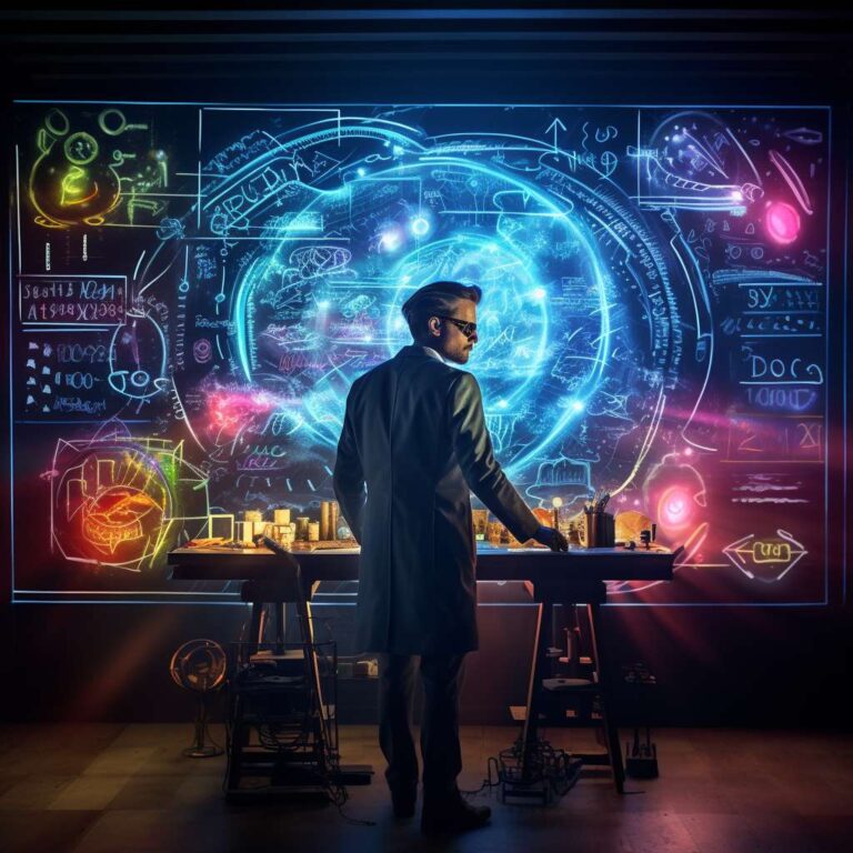 hivartei_scientist_in_a_lab_with_a_board_with_many_equations_on_8789b366-ed3c-4bbb-9267-8b5abbc2386b
