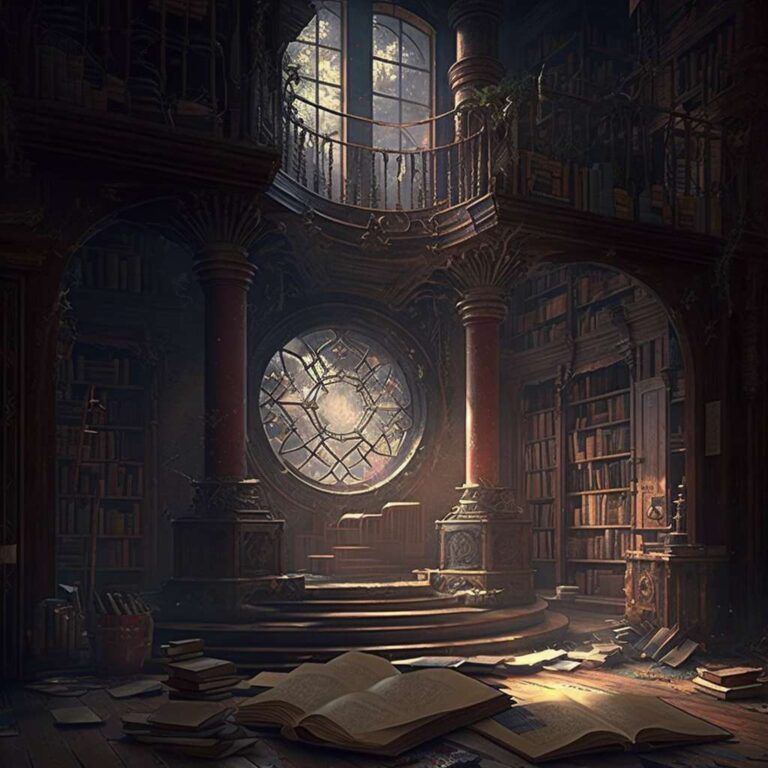 library_destroyed_books_around_dust