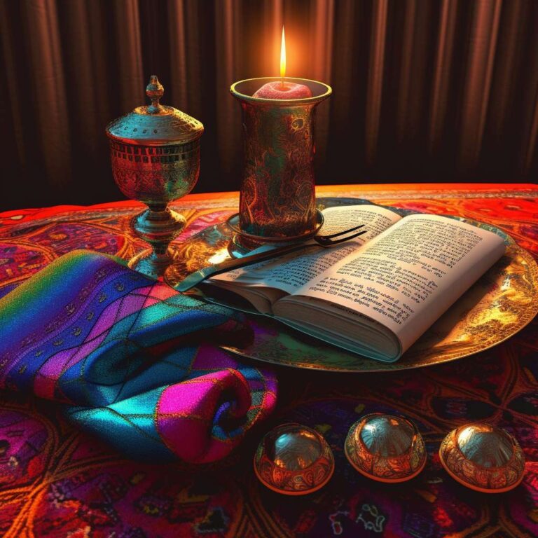 pair_of_tefilin_on_a_table_with_Jewish_books