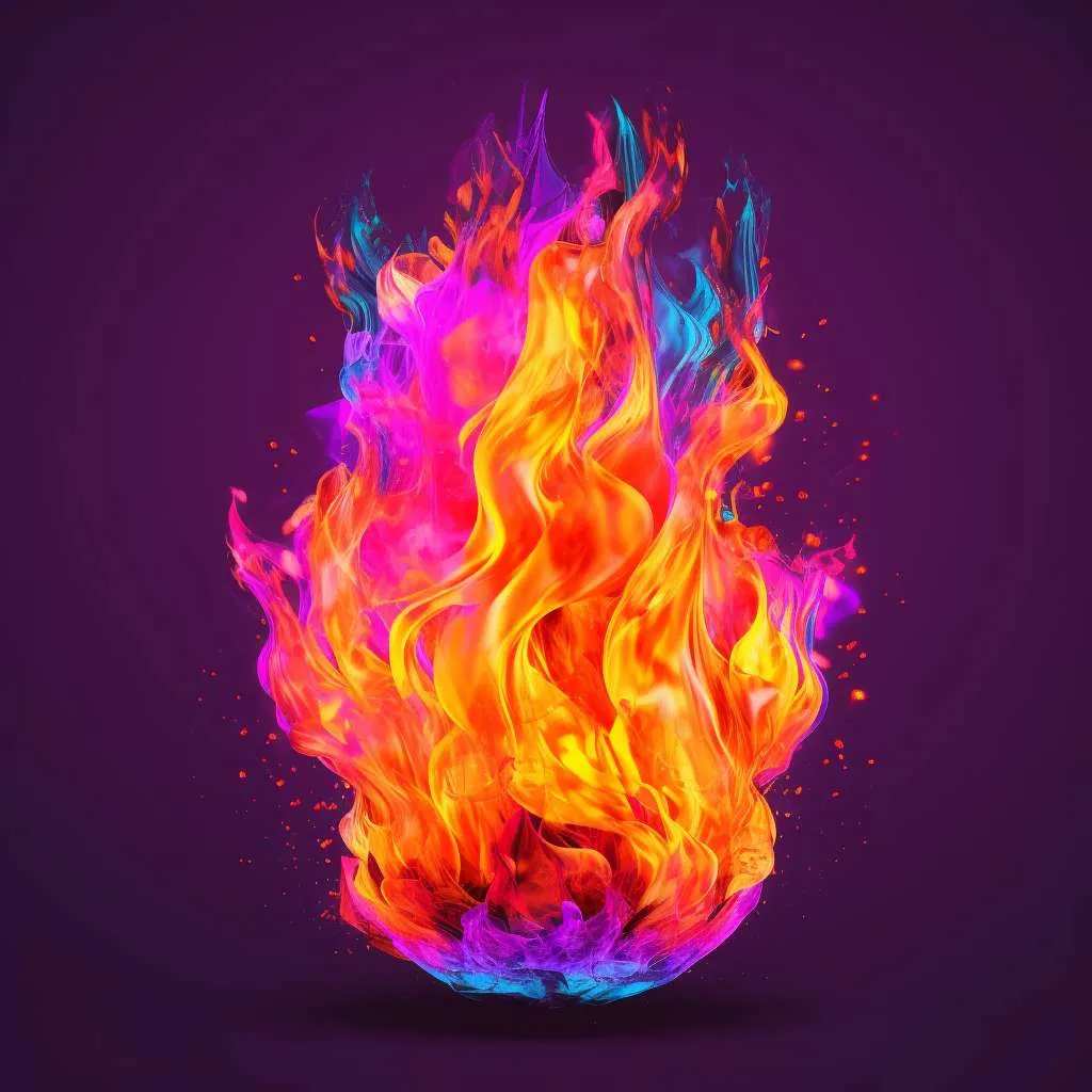 flaming heart gives answers